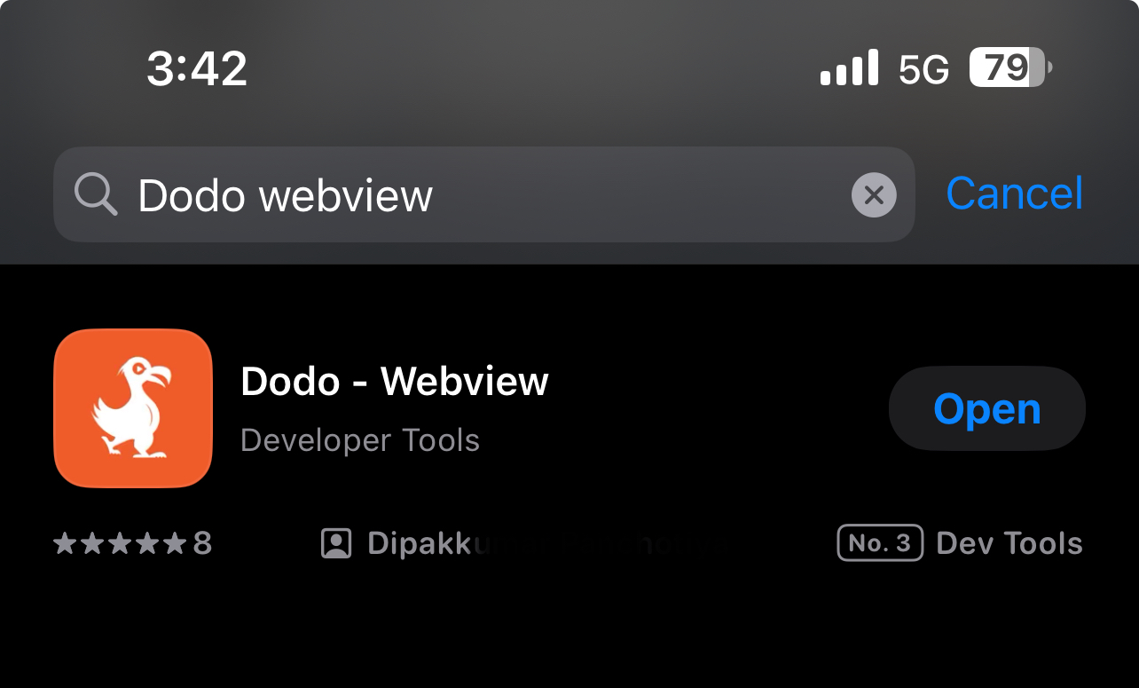 Search Dodo